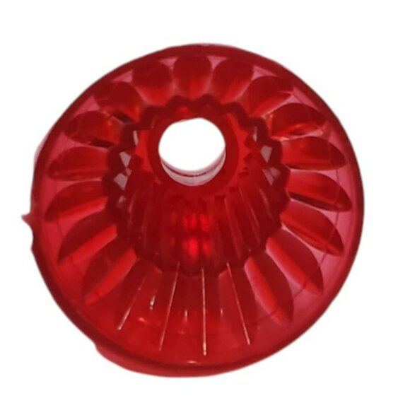 10 VTG Christmas Bell String Light Cover Replacement Red Gold Bow Craft Ornament - Picture 5 of 8